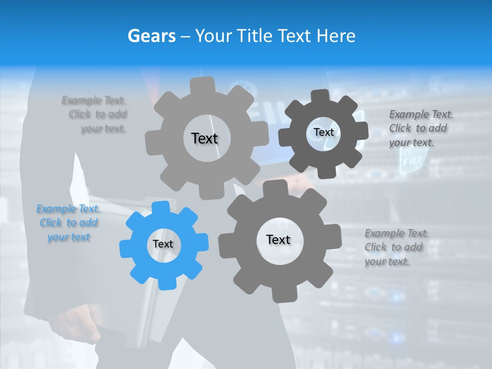 Report Admin Internet PowerPoint Template