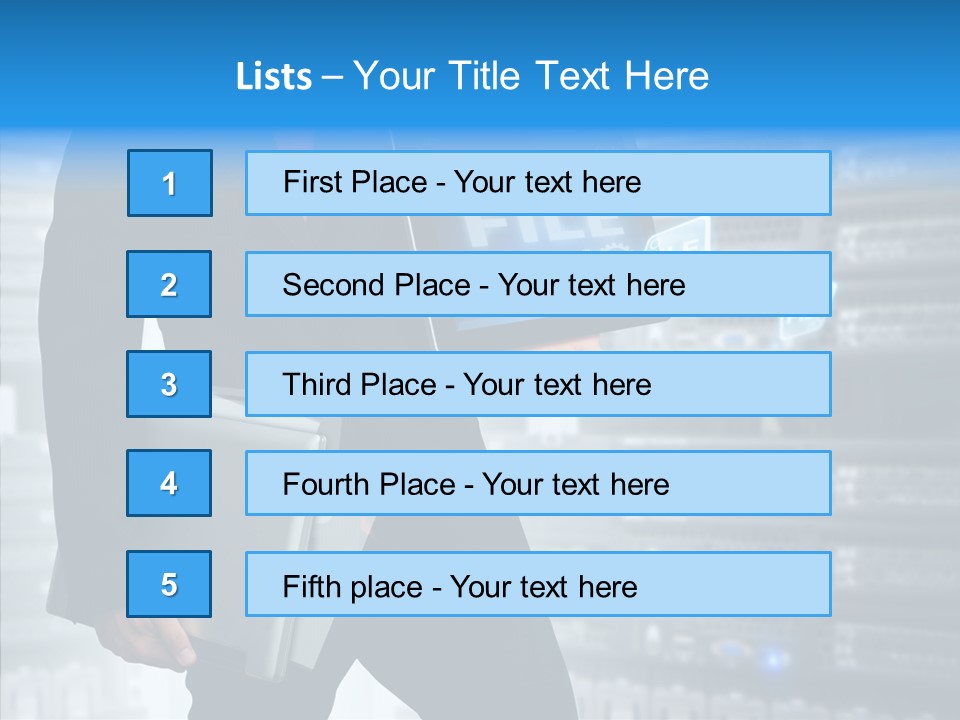 Report Admin Internet PowerPoint Template