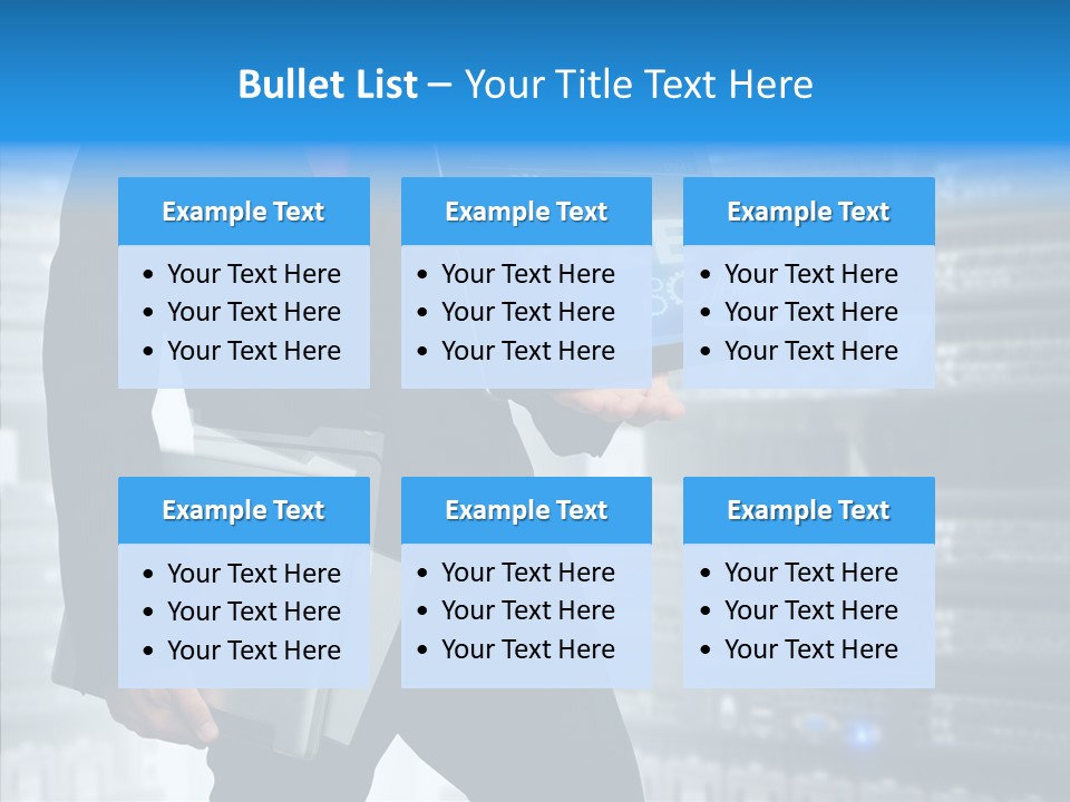Report Admin Internet PowerPoint Template