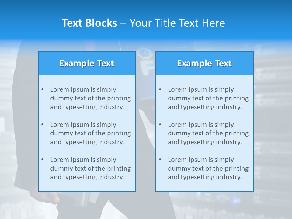 Report Admin Internet PowerPoint Template