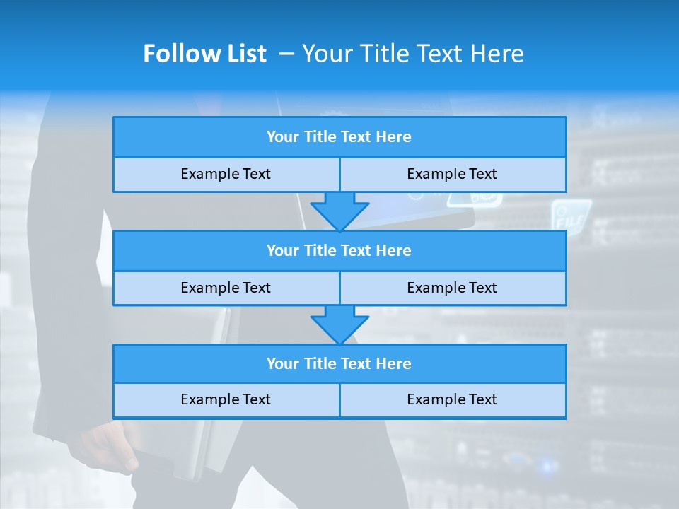 Report Admin Internet PowerPoint Template