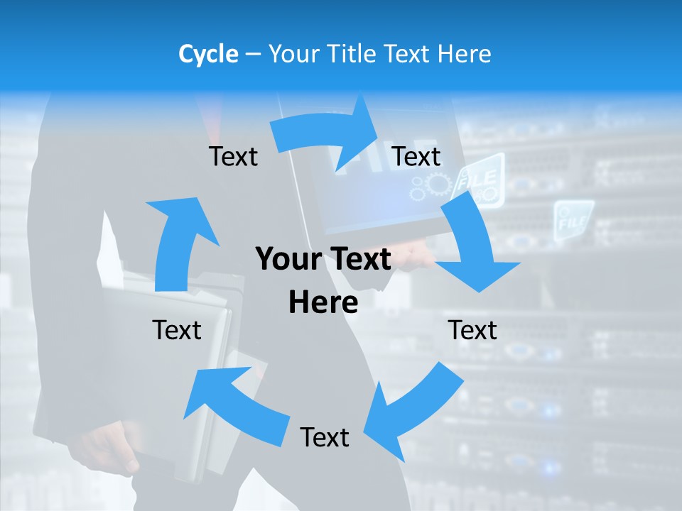 Report Admin Internet PowerPoint Template