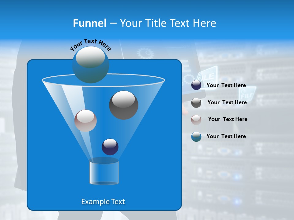 Report Admin Internet PowerPoint Template