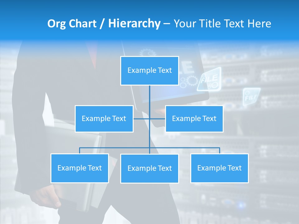 Report Admin Internet PowerPoint Template