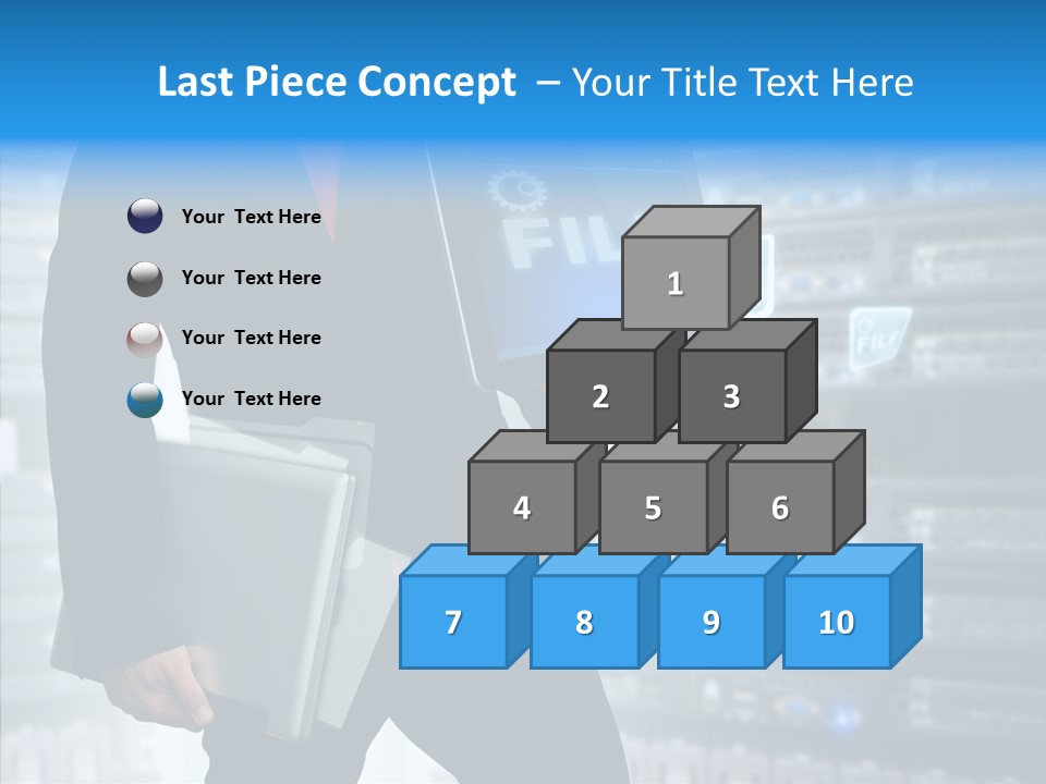 Report Admin Internet PowerPoint Template