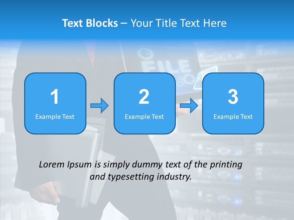 Report Admin Internet PowerPoint Template