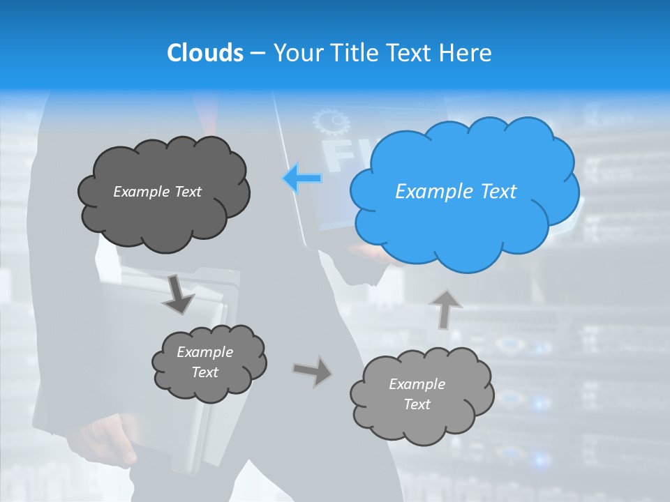 Report Admin Internet PowerPoint Template