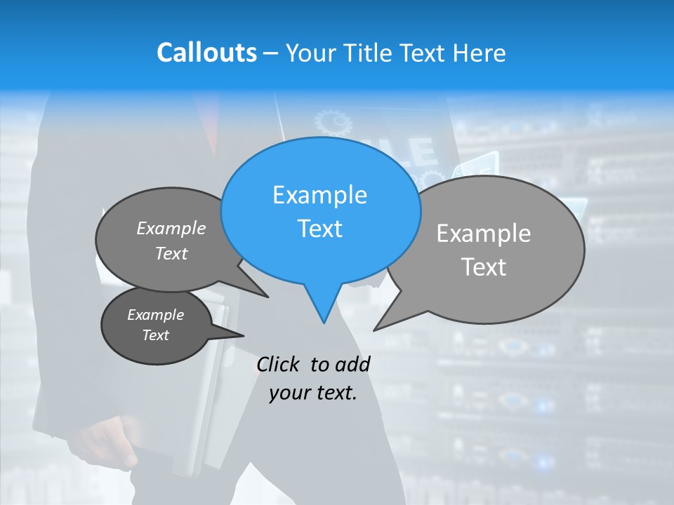 Report Admin Internet PowerPoint Template