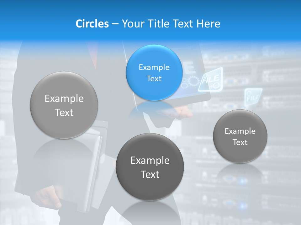 Report Admin Internet PowerPoint Template