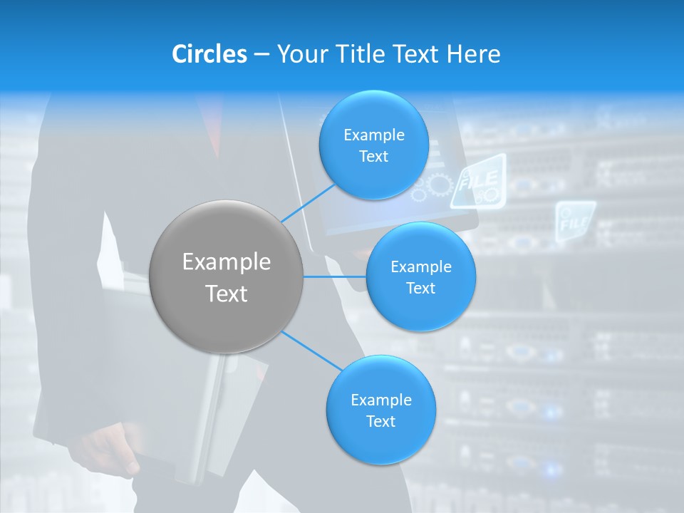 Report Admin Internet PowerPoint Template