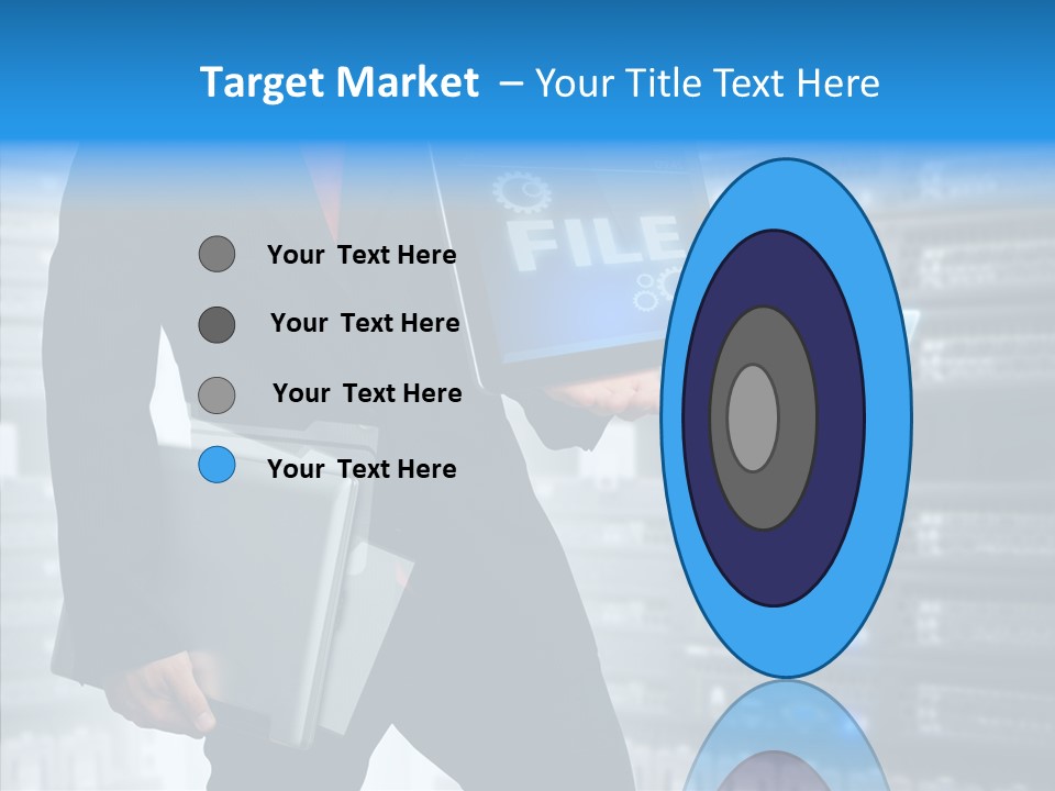 Report Admin Internet PowerPoint Template