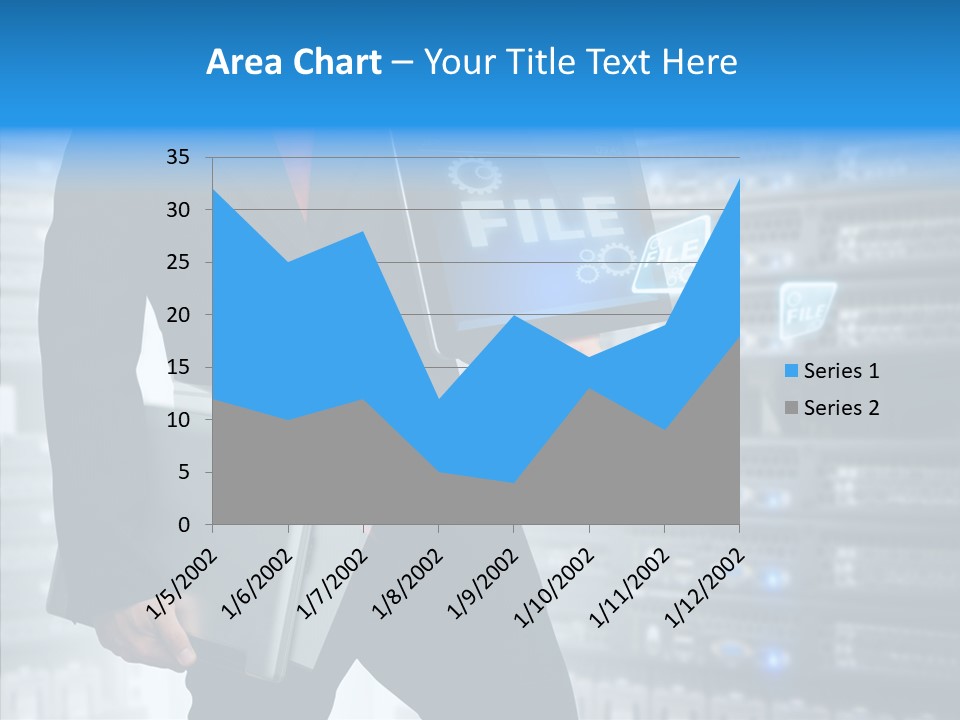 Report Admin Internet PowerPoint Template