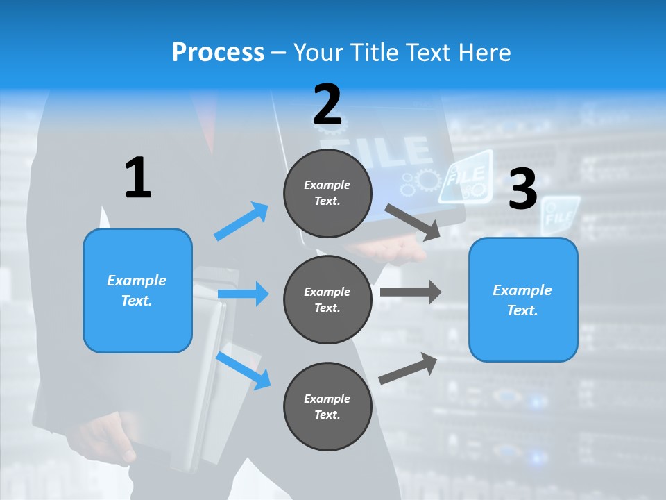 Report Admin Internet PowerPoint Template