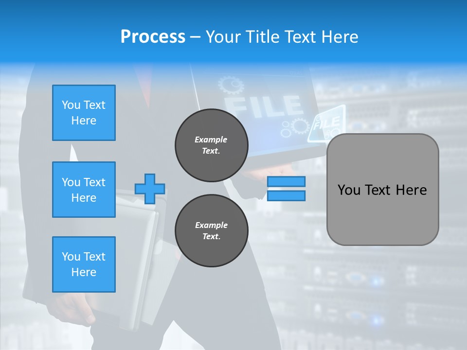 Report Admin Internet PowerPoint Template