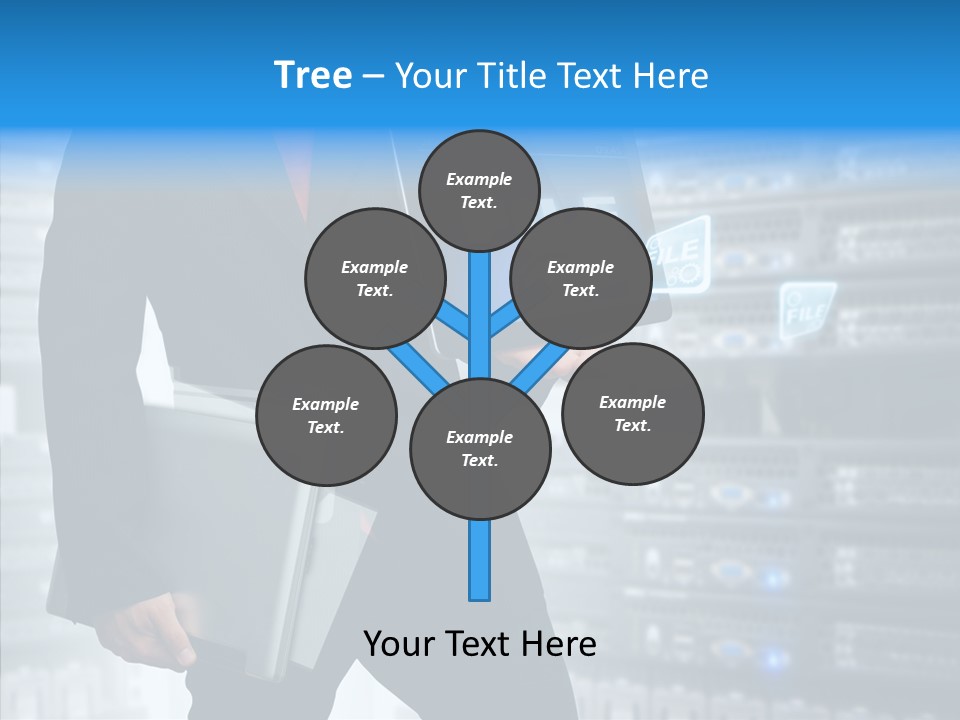 Report Admin Internet PowerPoint Template
