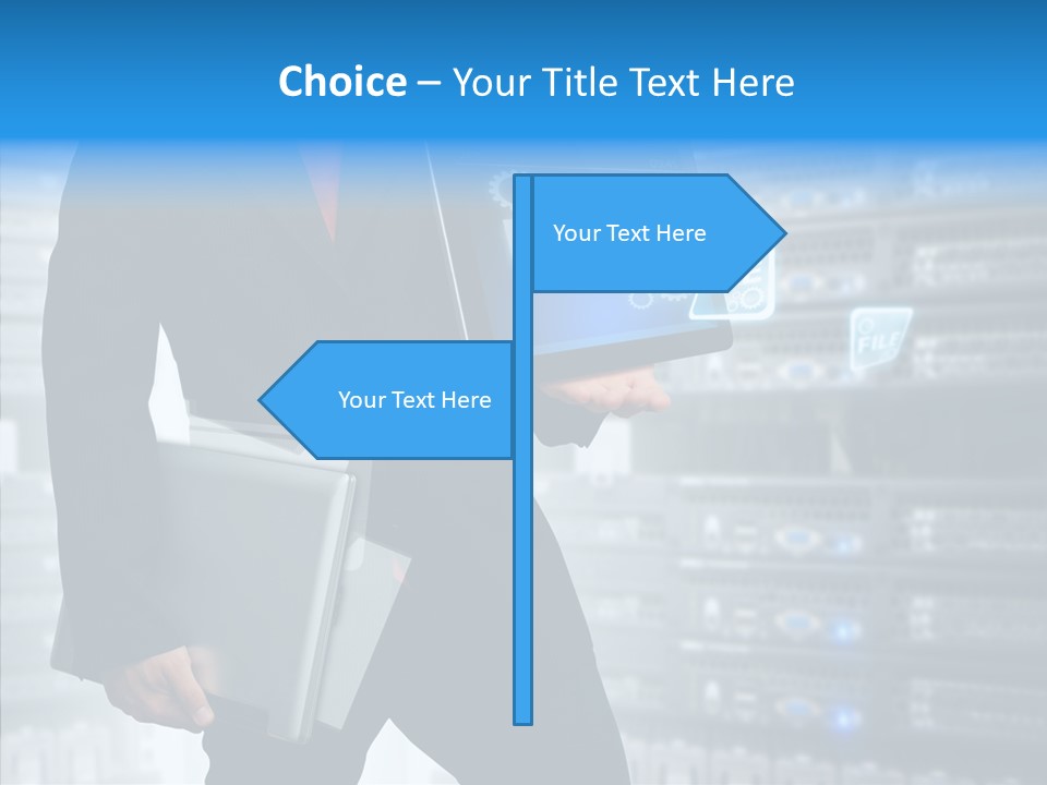 Report Admin Internet PowerPoint Template