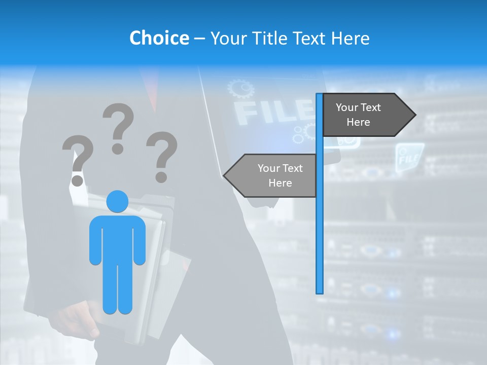 Report Admin Internet PowerPoint Template