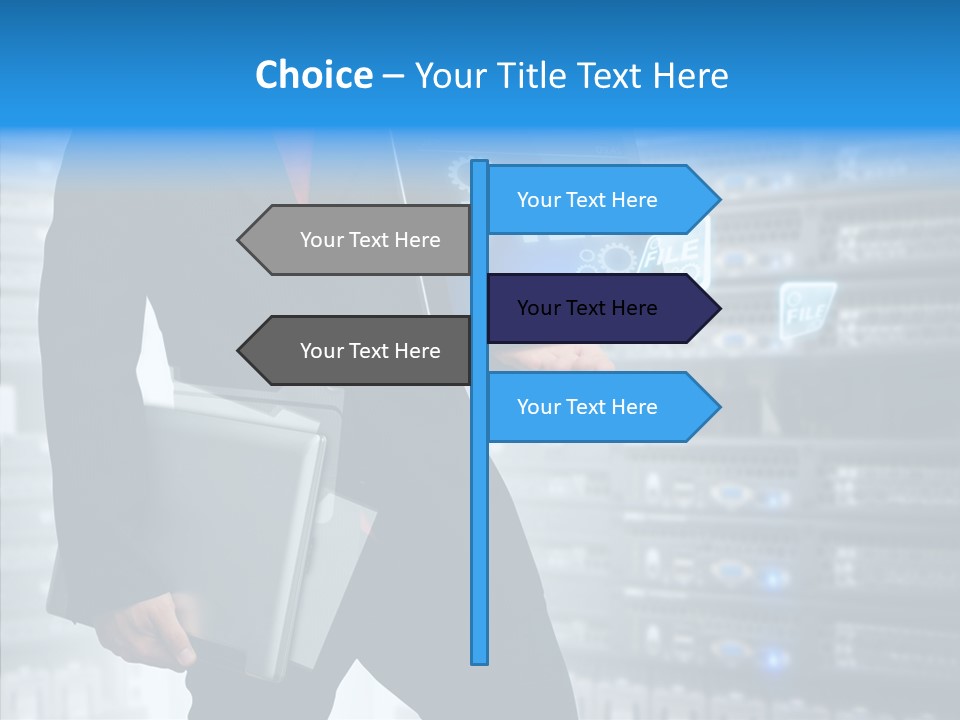 Report Admin Internet PowerPoint Template