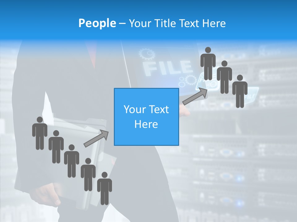 Report Admin Internet PowerPoint Template