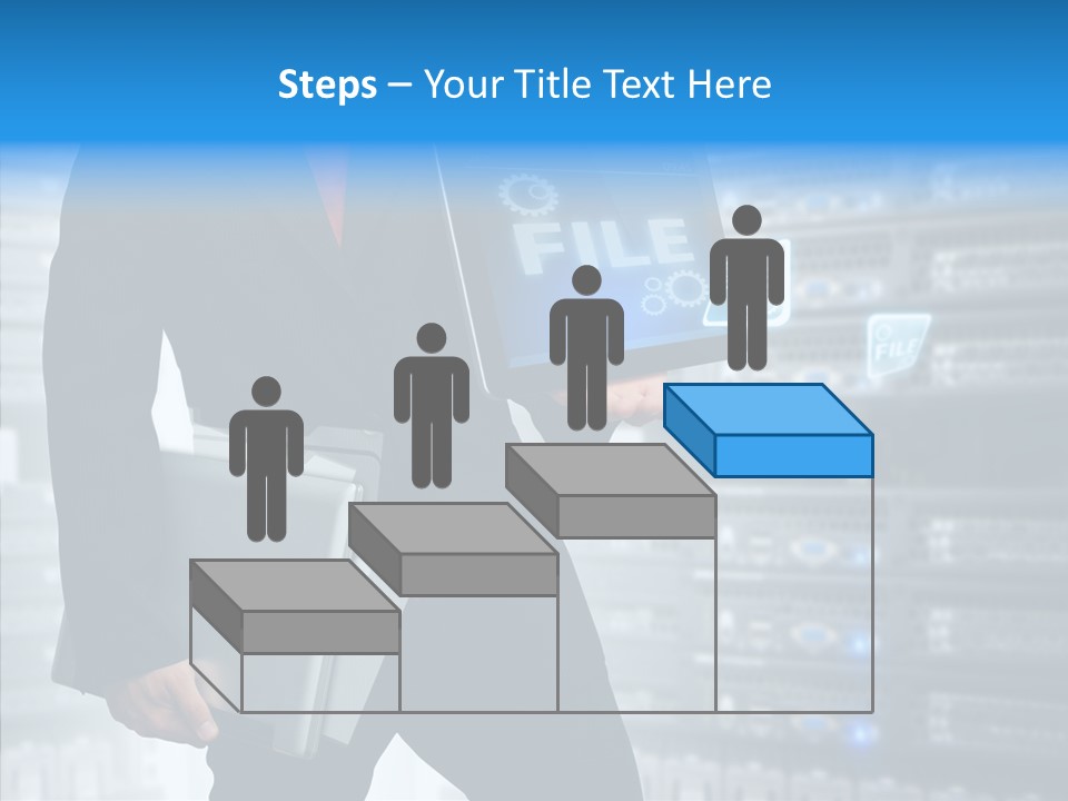 Report Admin Internet PowerPoint Template