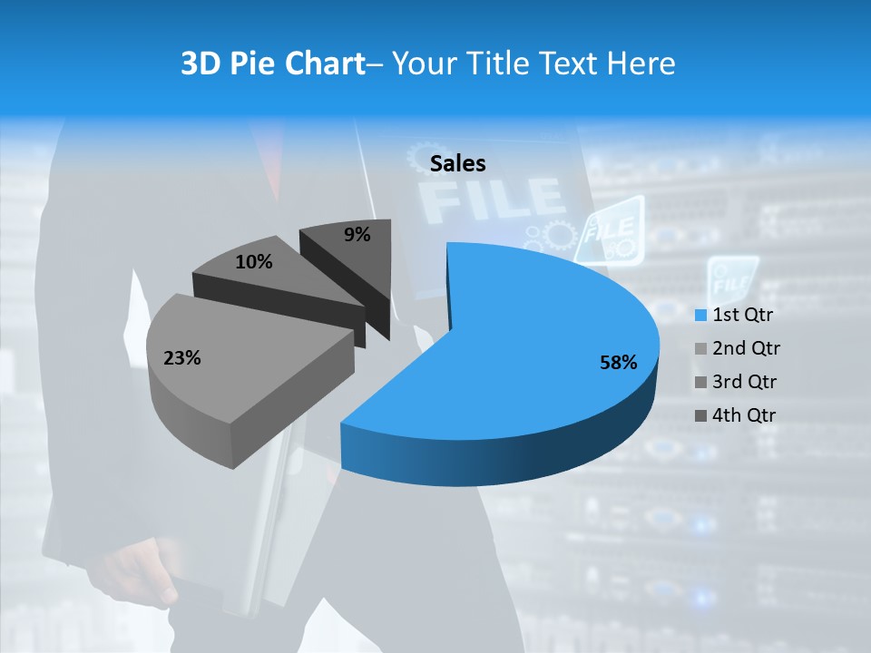 Report Admin Internet PowerPoint Template