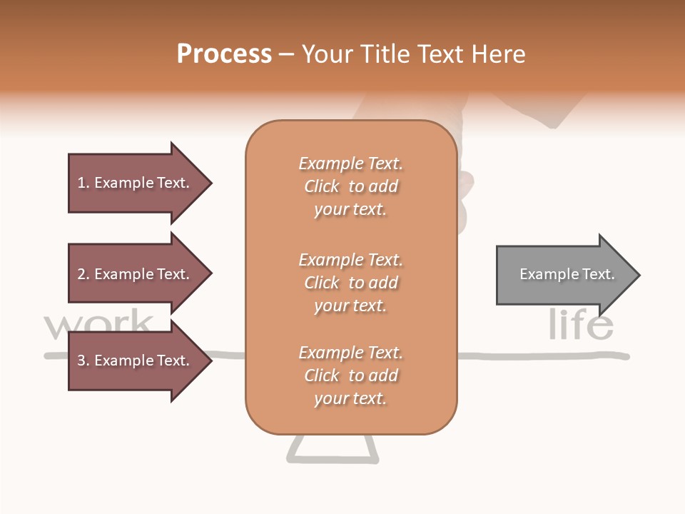Background Hand Abstract PowerPoint Template