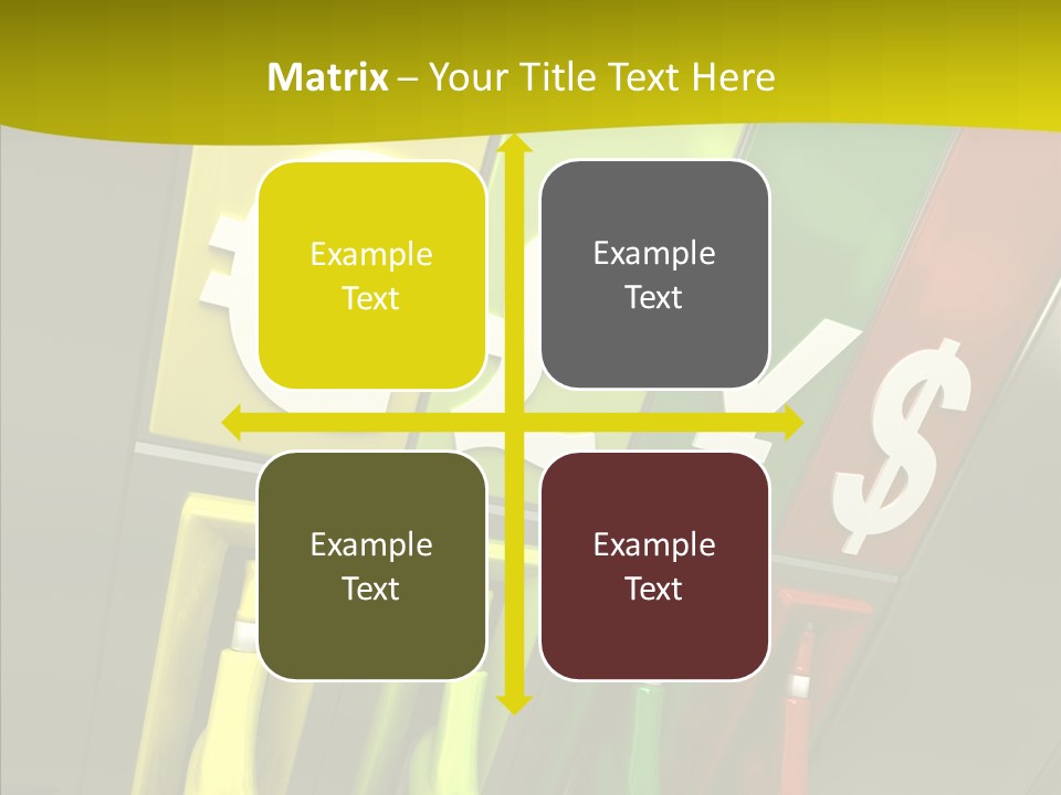 Petrol Currency Oil PowerPoint Template