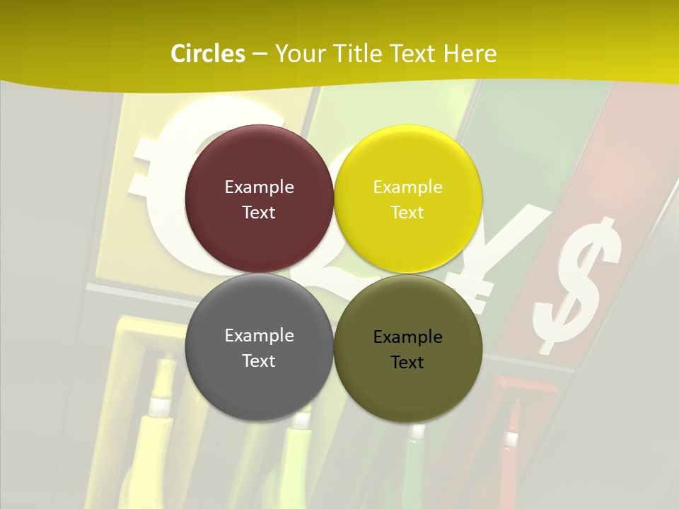 Petrol Currency Oil PowerPoint Template