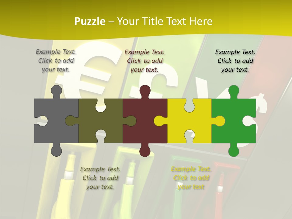 Petrol Currency Oil PowerPoint Template
