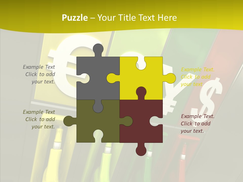 Petrol Currency Oil PowerPoint Template