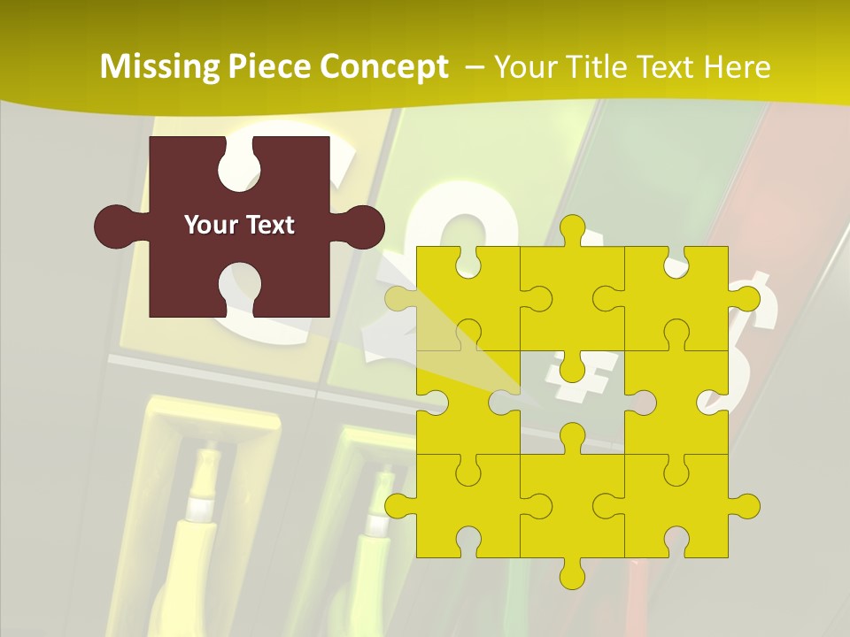 Petrol Currency Oil PowerPoint Template