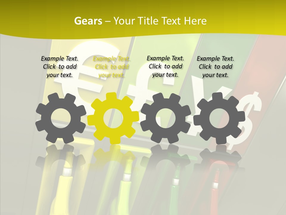 Petrol Currency Oil PowerPoint Template