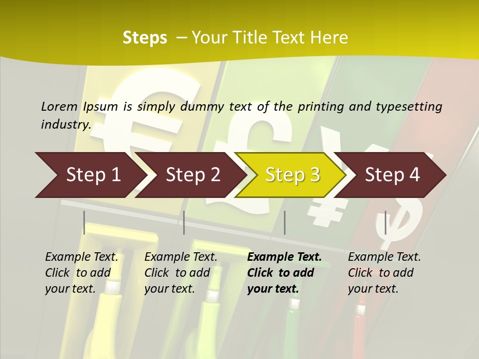 Petrol Currency Oil PowerPoint Template