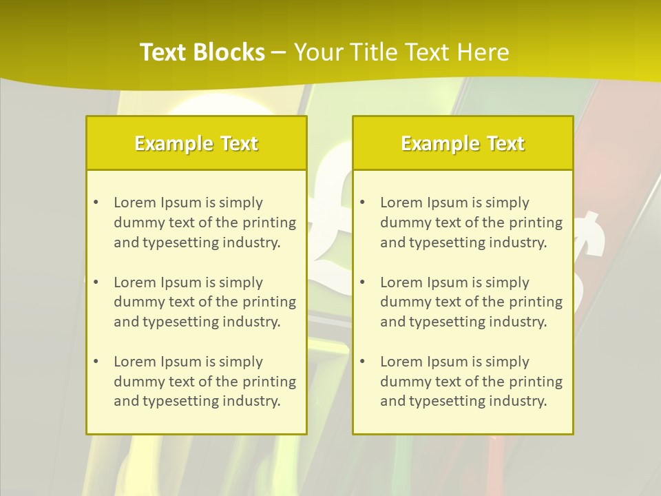 Petrol Currency Oil PowerPoint Template