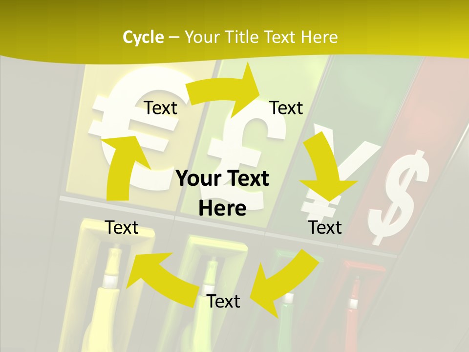 Petrol Currency Oil PowerPoint Template