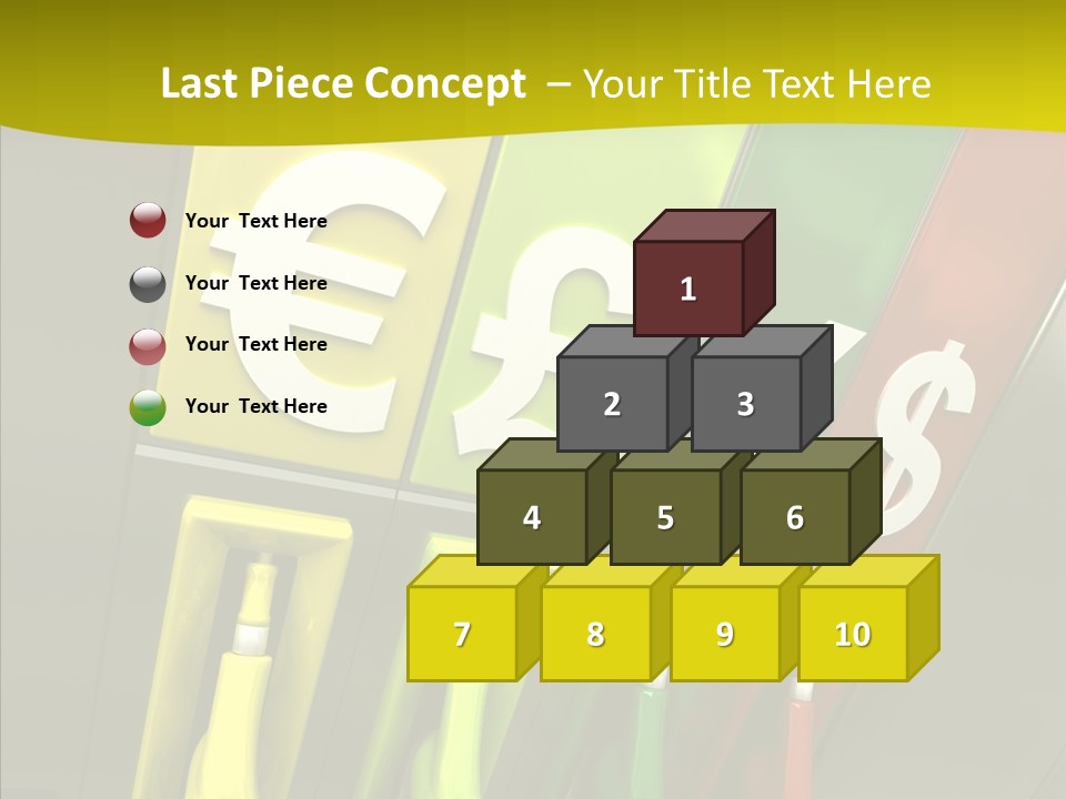 Petrol Currency Oil PowerPoint Template