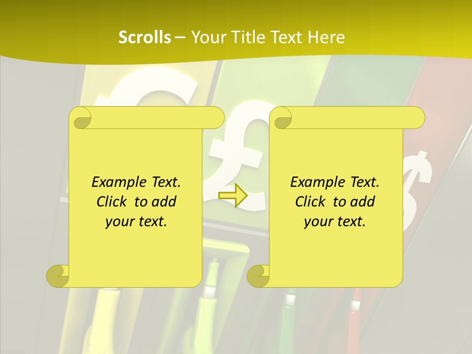 Petrol Currency Oil PowerPoint Template