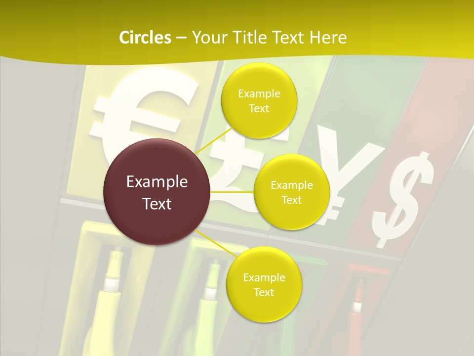 Petrol Currency Oil PowerPoint Template