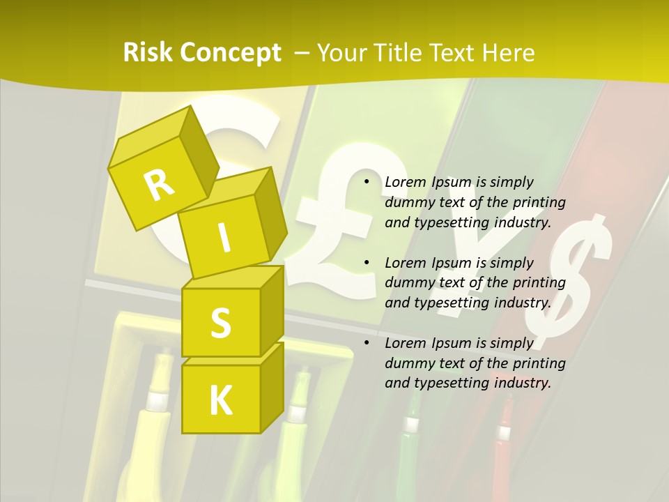 Petrol Currency Oil PowerPoint Template