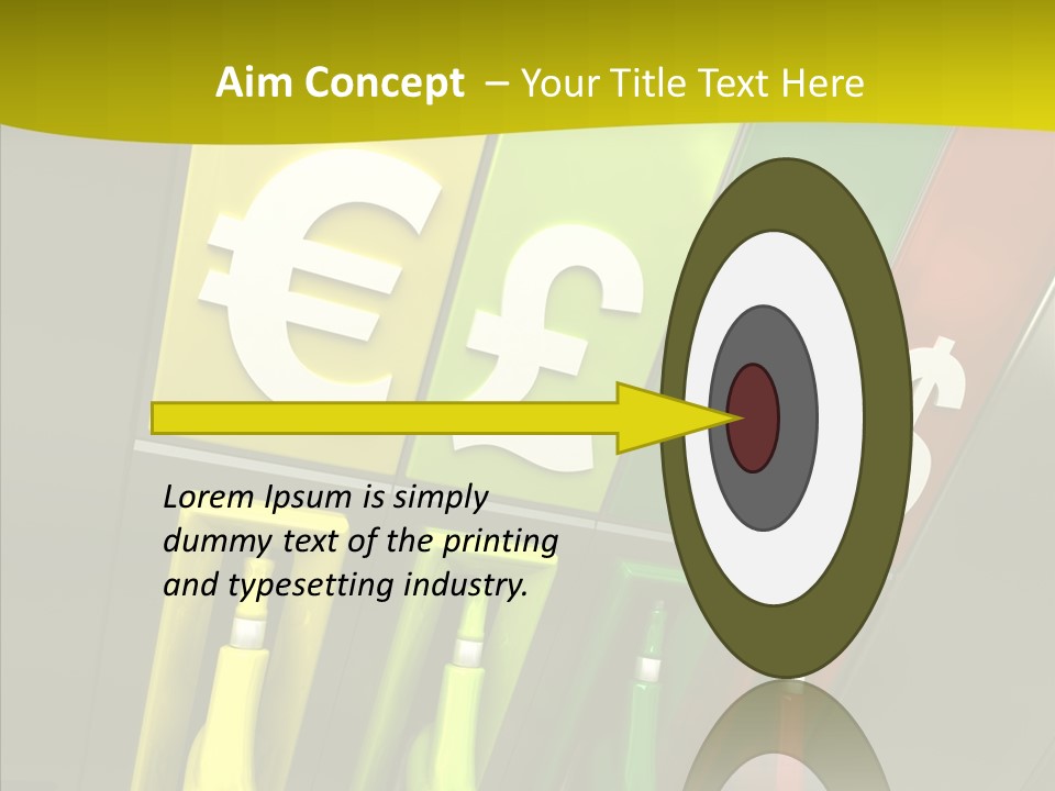 Petrol Currency Oil PowerPoint Template