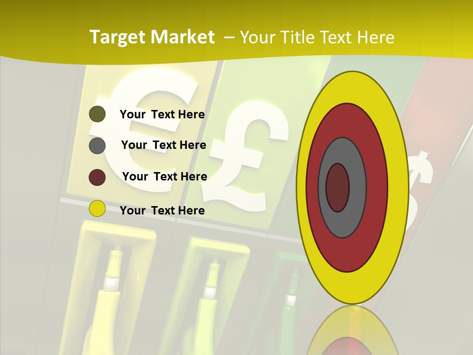 Petrol Currency Oil PowerPoint Template