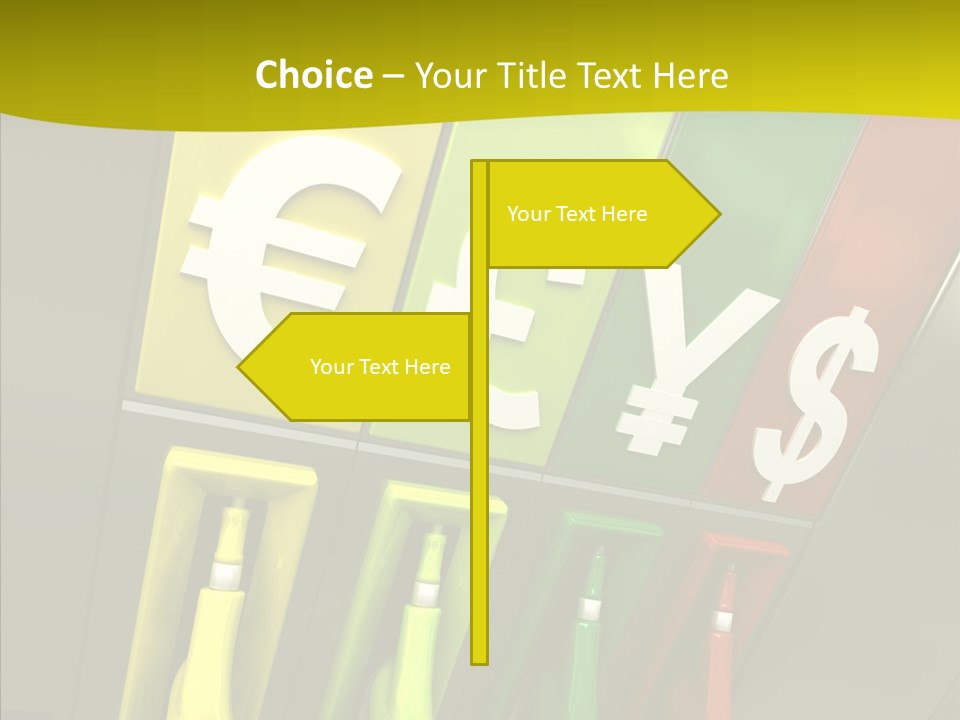 Petrol Currency Oil PowerPoint Template