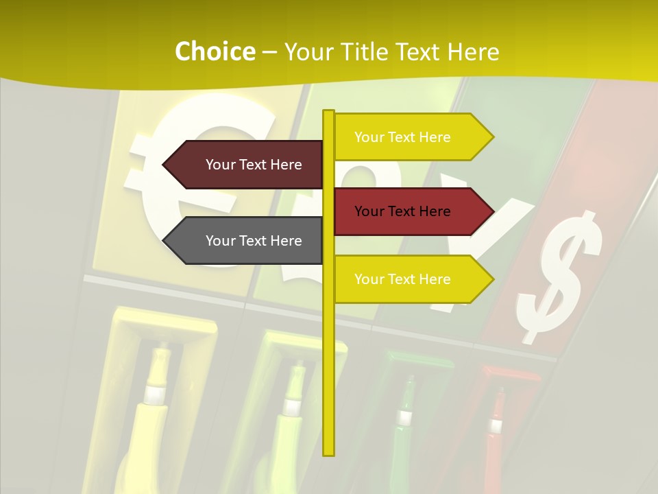 Petrol Currency Oil PowerPoint Template