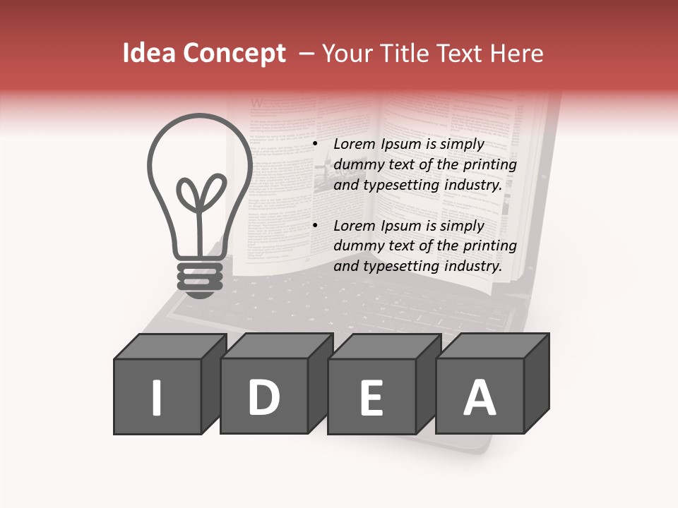 Generated Image Digitally PowerPoint Template