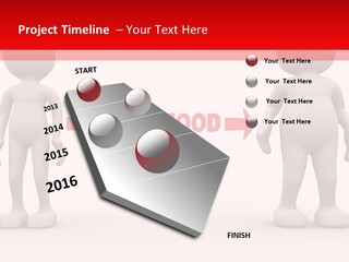 Obese Figure Belly PowerPoint Template