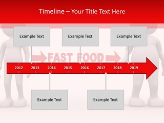 Obese Figure Belly PowerPoint Template
