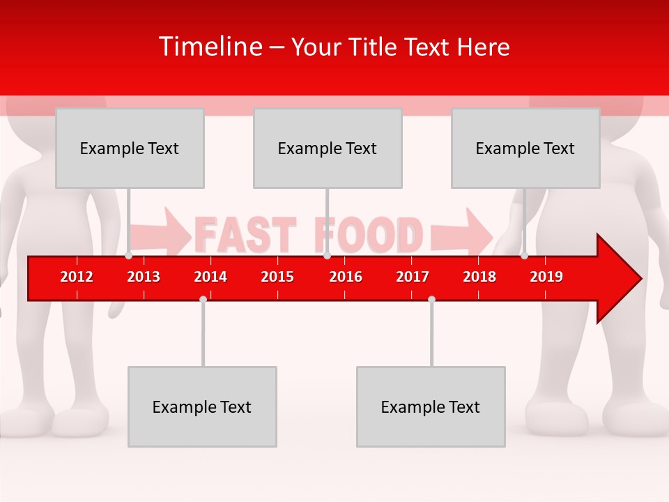 Obese Figure Belly PowerPoint Template