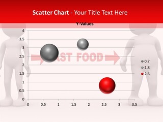 Obese Figure Belly PowerPoint Template