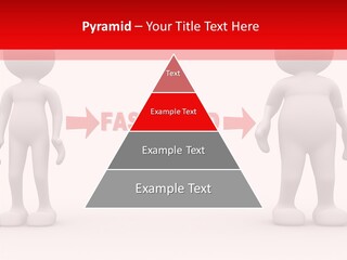 Obese Figure Belly PowerPoint Template