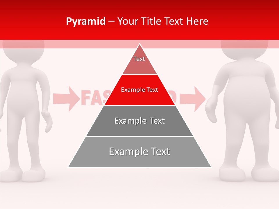 Obese Figure Belly PowerPoint Template